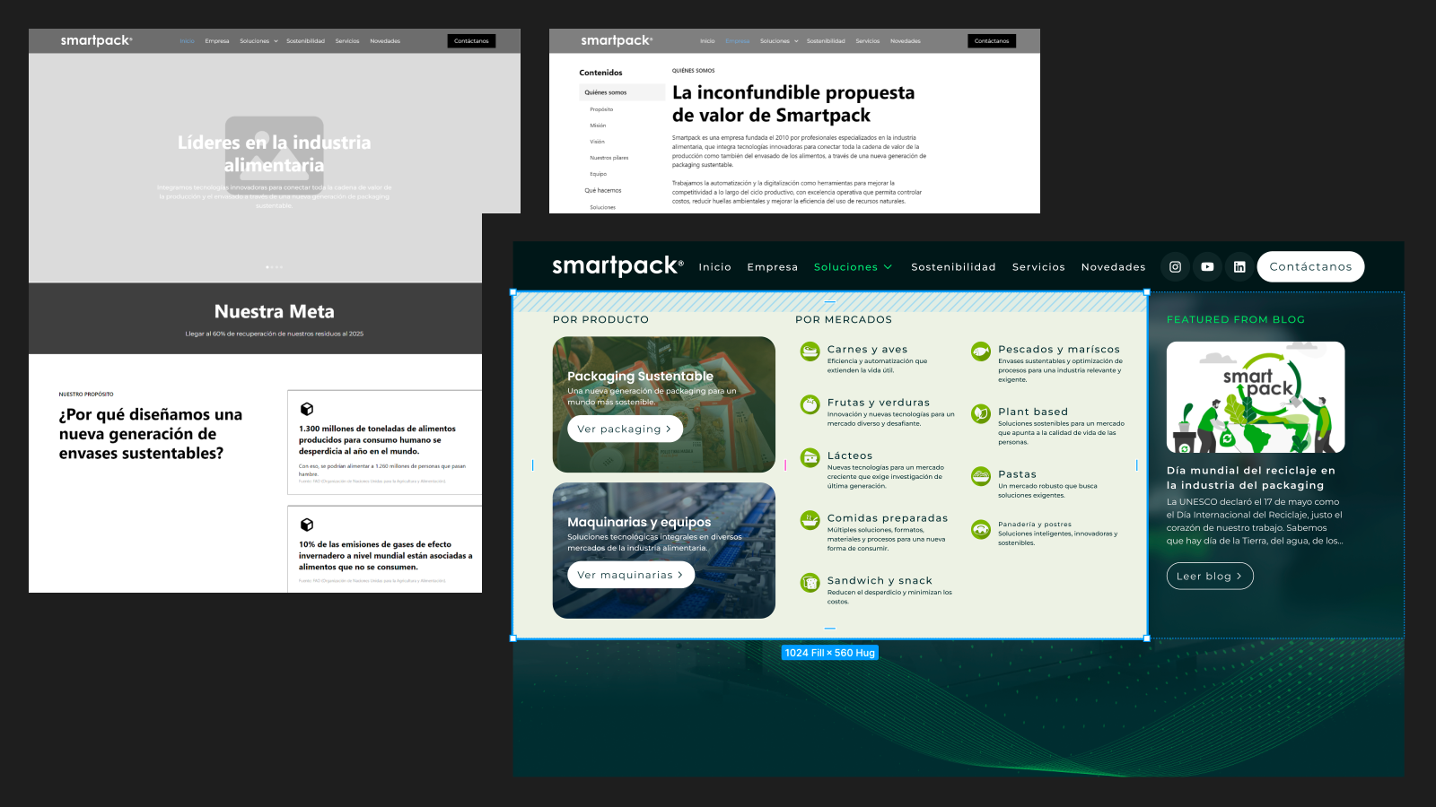 Wireframes y diseño